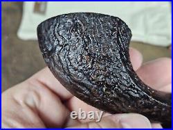 Dirk Heinemann Large Asymmetric Horn Tobacco Smoking Pipe