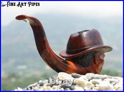 Dr. Van Helsing (Peter Cushing) Briar Wood Tobacco Pipe M-836 by Oguz Simsek