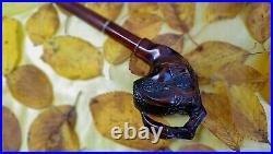 Dragon Claw Tobacco smoking pipe EXTRA LONG Wood tobacco bowl Gift carved pipe