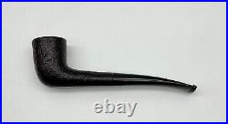 Dunhill Black Color Billiard Type Wooden Smoking Pipe with Box F/S Used From JP