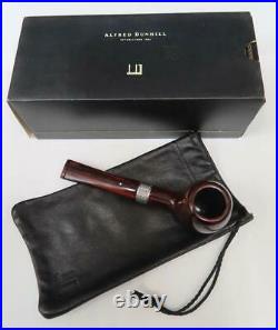 Dunhill Chesnut 4101 Pipe with Leather Case Unused Smoking Equipment
