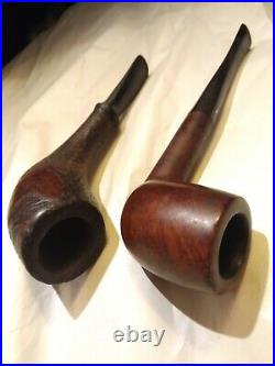 Dunhill / Collectible Standwell Handmade 2 Tobacco Pipe Pipes -Very Nice