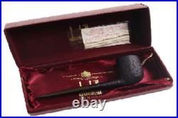 Dunhill Shell N44 model Smoking Pipe Size 5.32 inch Dark brown with Box England