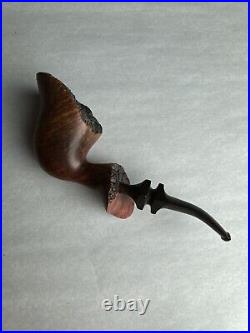 Erik Nording Denmark Danish Extra Tobacco Smoking Pipe C Wood Handmade