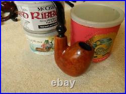 Estate Pipe C. B. Perkins Oom Paul Israel Very Nice Old Pipe, Nos, Never Smoked