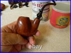 Estate Pipe C. B. Perkins Oom Paul Israel Very Nice Old Pipe, Nos, Never Smoked