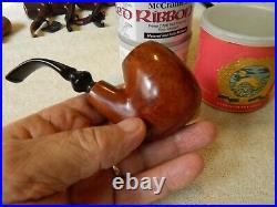 Estate Pipe C. B. Perkins Oom Paul Israel Very Nice Old Pipe, Nos, Never Smoked