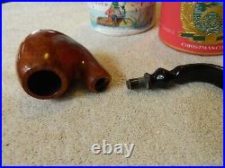 Estate Pipe C. B. Perkins Oom Paul Israel Very Nice Old Pipe, Nos, Never Smoked