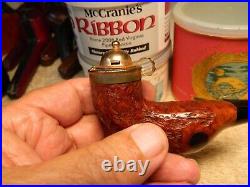 Estate Pipe Gasparini Duck Head, Wind Cap Nos Never Smoked New