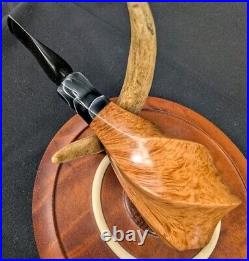 Fluted Freehand Tobacco Smoking Briar Pipe