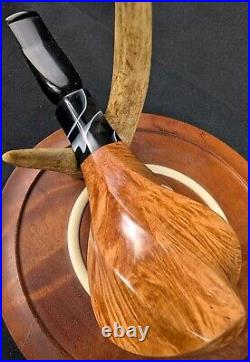 Fluted Freehand Tobacco Smoking Briar Pipe