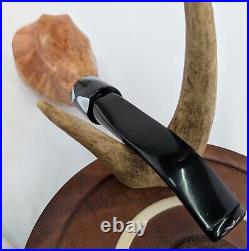 Fluted Freehand Tobacco Smoking Briar Pipe withEbonite Stem by Whitaker Werks