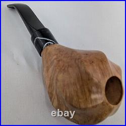 Fluted Freehand Tobacco Smoking Briar Pipe withEbonite Stem by Whitaker Werks