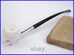 From Dkmetalpipes The Churchwarden Zep II New Kirsten Style Meerschaum Bowl