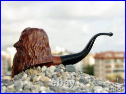 Gandalf Wizard Briar Wood Tobacco Smoking Pipe Lord of the Ring by Oguz Simsek