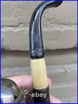 Great Bruyere Garantie German Vintage Carved Pipe