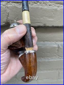 Great Bruyere Garantie German Vintage Carved Pipe