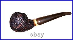 Handmade smoking pipe mystical thing