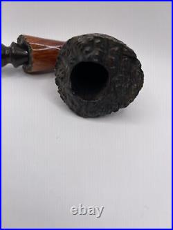 Handmade tobacco smoking pipe Estate Find Calabre