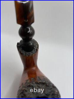 Handmade tobacco smoking pipe Estate Find Calabre