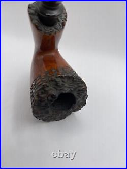 Handmade tobacco smoking pipe Estate Find Calabre