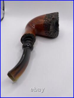 Handmade tobacco smoking pipe Estate Find Calabre