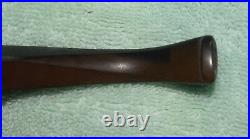 JF-026 FEC Friederick Edwards Co Briar Wood Tobacco Smoking PIpe Chased Metal