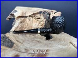 John Aylesbury 6650 Denmark JVE 925 Sandblasted Finish Smoking Pipe