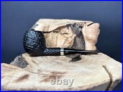 John Aylesbury 6650 Denmark JVE 925 Sandblasted Finish Smoking Pipe