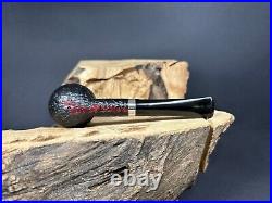 John Aylesbury 6650 Denmark JVE 925 Sandblasted Finish Smoking Pipe