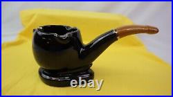 Kaywoodie Super Grain Shalom Crown Duke Dr. Grabow Smoking Pipe WithStand Ash Tray
