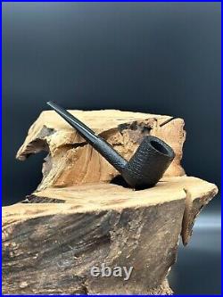 L'Anatra dalle Uova d'Oro Sandblasted Finish Smoking Billiard Shaped Pipe