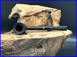 L'Anatra dalle Uova d'Oro Sandblasted Finish Smoking Billiard Shaped Pipe