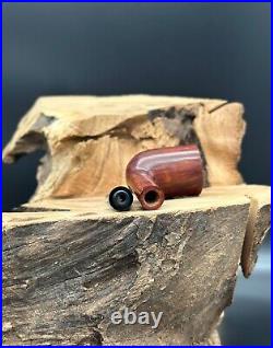 L'Anatra dalle Uova d'Oro Smooth Finish Smoking Billiard Shaped Pipe