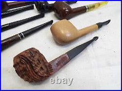 Lot 8Estate Smoking Pipe Briar Medico Collegetown Royal Duke Yello Bole Dividend