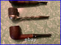 Lot of 13 Vintage Tobacco Smoking Pipes Pipe Used Tobacciana FREE SHIPPING