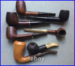 Lot of French Smoking pipes(Ropp, Jean claude, BUTZ, etc) with defects