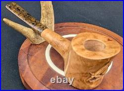 Masonic Hiram Abiff Widows Son Tobacco Smoking Briar Pipe