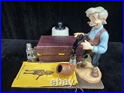 Mastro Geppetto Liscia 3 2022 Natural Bent Billiard Tobacco Smoking Pipe