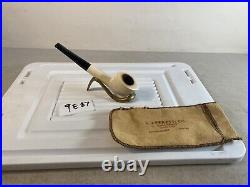 Meerschaum Tobacco Smoking Pipe LJ Peretti Co Vintage 9E87