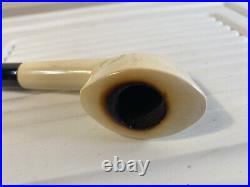 Meerschaum Tobacco Smoking Pipe LJ Peretti Co Vintage 9E87