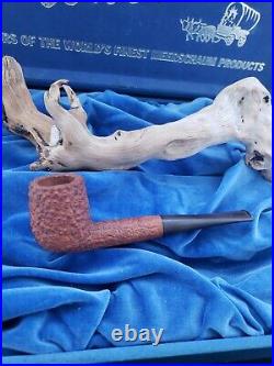 NEVER SMOKED Antique AMALFI Made in Italy Estate pipe Craggy terra cotta Color