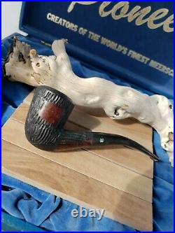 NEVER SMOKED Antique WHITEHALL SARATOGA Sherlock Bent Briar ITALY Pipe SURVIVOR