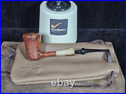 Nate King Smooth Army-mount Liberty Bell with Horn Tobacco Smoking Pipe
