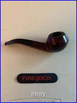 Parker Super Bruyere Bulldog Estate Pipe #109 Vintage London Slight Bend