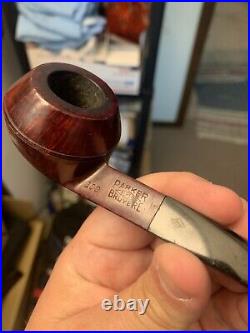 Parker Super Bruyere Bulldog Estate Pipe #109 Vintage London Slight Bend