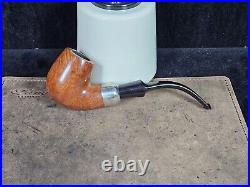 Peterson 6mm System 307 Smooth Bent Billiard P-Lip Tobacco Smoking Pipe