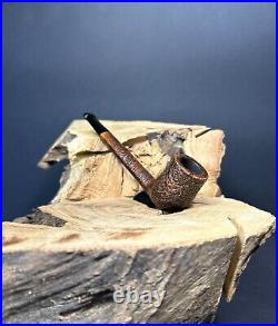 Petresons Kapruf 264 Sandblasted Finish Canadian Shaped Smoking Pipe