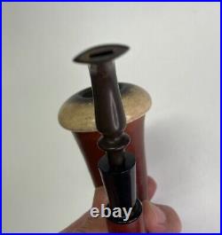 Pioneer Meerchaum Calabash Gourd Smoking Pipe