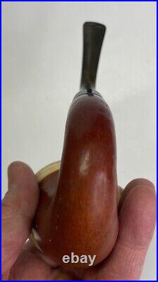 Pioneer Meerchaum Calabash Gourd Smoking Pipe